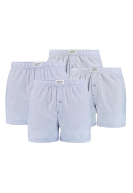 Levis Едноцветни боксрки - 4 чифта - Светлосин - Pepit.bg