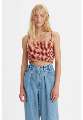 Levis Къс топ с изрязан гръб - Pepit.bg