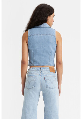 Levis Lilou Дънков къс елек - Pepit.bg