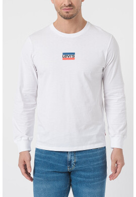 Levis Памучна блуза с лого - Pepit.bg