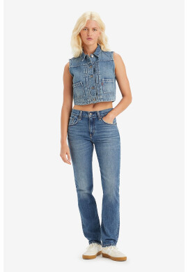 Levis Прави дълги дънки Middy - Pepit.bg
