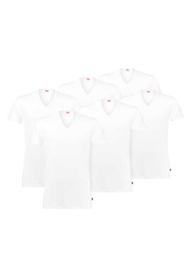 Levis Шпиц тениска - 6 броя - Бял - Pepit.bg