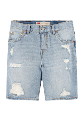 Levi's Слим къси дънки със захабен ефект - Pepit.bg