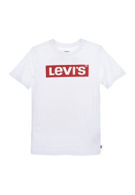 Levis Тениска с овално деколте и лого - Pepit.bg