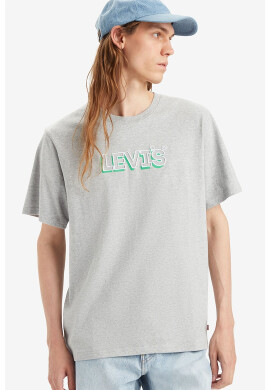 Levis Памучна тениска с лого - Pepit.bg