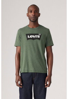 Levis Тениска от памук с овално деколте - Pepit.bg