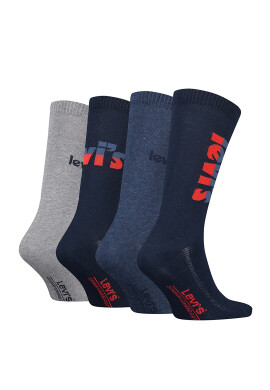 Levi's Унисекс дълги чорапи 4 чифта - Pepit.bg