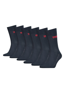 Levis Унисекс дълги чорапи с лого 6 чифта - Pepit.bg