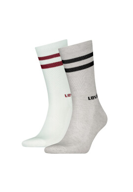 Levi's Унисекс дълги чорапи с райе - 2 чифта - Pepit.bg