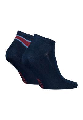 Levi's Унисекс къси чорапи с райе - 2 чифта - Pepit.bg