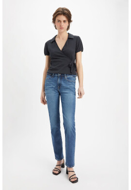 Levis Скъсени слим дънки 712™ - Светлосин - Pepit.bg
