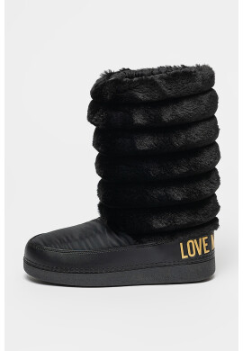 Love Moschino Ботуши с лого - Pepit.bg