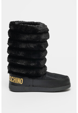 Love Moschino Ботуши с лого - Pepit.bg