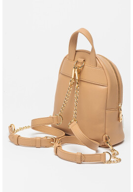 Love Moschino Раница от еко кожа с метално лого - Pepit.bg