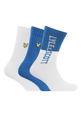 Lyle & Scott Дълги чорапи Asher с лого 3 чифта - Pepit.bg