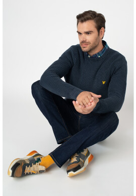 Lyle & Scott Пуловер с овално деколте - Pepit.bg