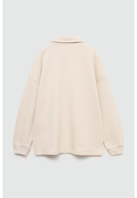 Mango Блуза с яка и дълги ръкави - Pepit.bg