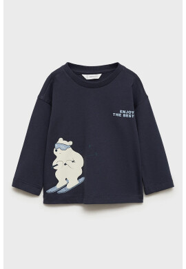 Mango Блуза Skibear с графика - Pepit.bg
