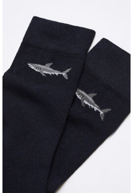 Mango Дълги чорапи Shark с памук и шарки - Pepit.bg
