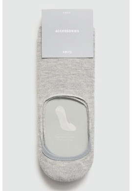 Mango Изрязани чорапи - 3 чифта - Pepit.bg