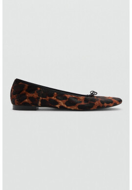 Mango Кожени пантофки Wild Leopard - Pepit.bg