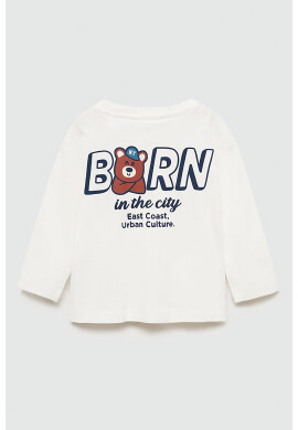 Mango Памучна блуза Born с ушички - Pepit.bg