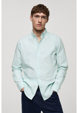Mango Памучна риза Oxford - Pepit.bg