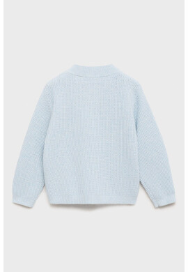 Mango Пуловер Henley - Pepit.bg