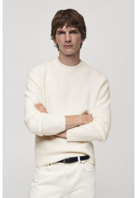 Mango Пуловер Park с овално деколте - Pepit.bg