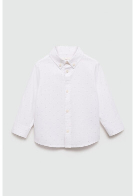 Mango Риза Oxford с графика - Pepit.bg