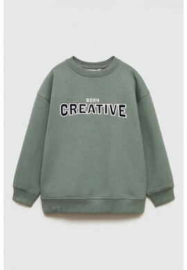Mango Суитшърт Creative с бродерия - Pepit.bg