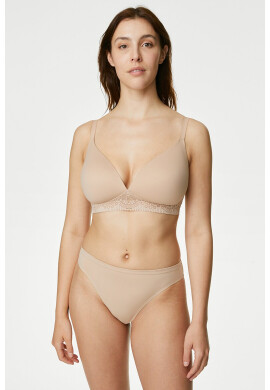 Marks  Spencer Бикини с дантела - 3 чифта - Pepit.bg
