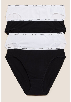 Marks & Spencer Бикини с памук - 4 чифта - Pepit.bg