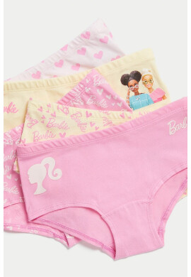 Marks & Spencer Бикини с принт Barbie 5 чифта - Pepit.bg