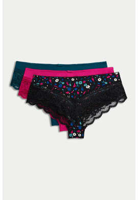 Marks  Spencer Бикини тип хипстър - 3 чифта - Pepit.bg