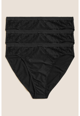 Marks  Spencer Бикини Wildblooms - 3 чифта - Pepit.bg