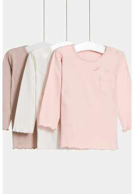 Marks & Spencer Блуза с джоб - 3 броя - Pepit.bg