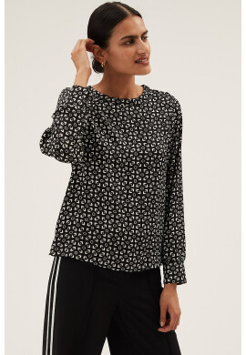 Marks & Spencer Блуза с фигурален десен - Pepit.bg