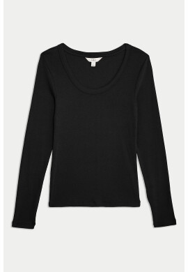 Marks  Spencer Блуза с овално деколте - Pepit.bg