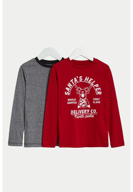 Marks & Spencer Блуза с принт - 2 броя - Pepit.bg