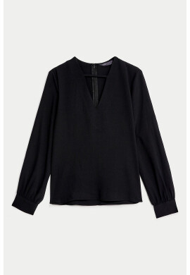 Marks  Spencer Блуза с шпиц - Pepit.bg
