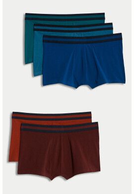Marks  Spencer Боксерки с памук - 5 чифта - Pepit.bg