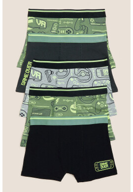 Marks & Spencer Боксерки с шарка - 5 чифта - Pepit.bg