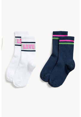 Marks & Spencer Чорапи с памук - 2 чифта - Pepit.bg