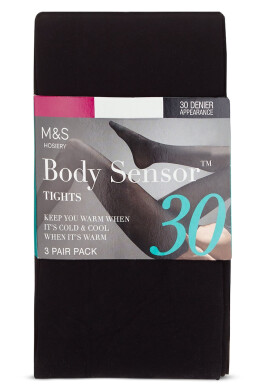 Marks & Spencer Чорапогащник Body Sensor™ с 30 дение - 3 чифта - Pepit.bg