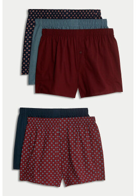 Marks  Spencer Десенирани боксекри - 5 чифта - Pepit.bg