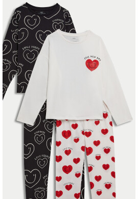 Marks  Spencer Дълга пижама - 2 чифта - Pepit.bg