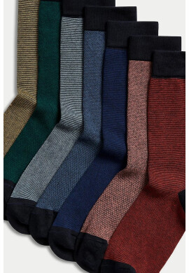 Marks  Spencer Дълги чорапи - 7 чифта - Pepit.bg