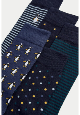 Marks  Spencer Дълги чорапи с десен - 5 чифта - Pepit.bg