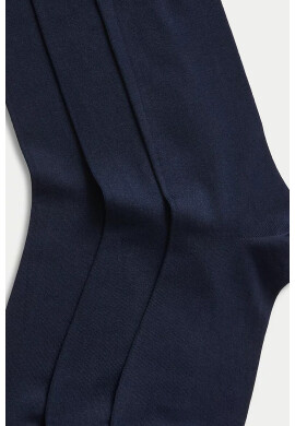Marks  Spencer Дълги чорапи с памук - 3 чифта - Pepit.bg